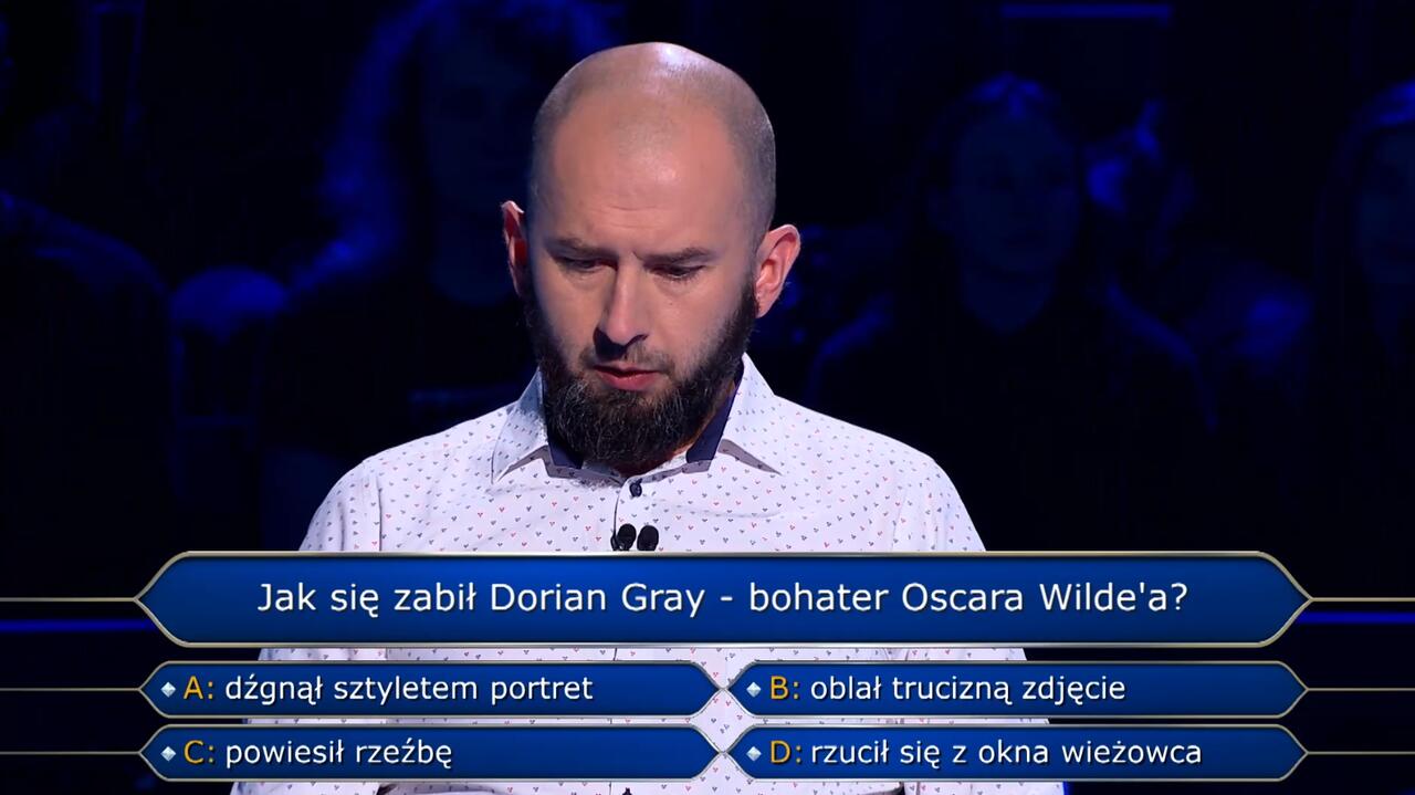 Milionerzy PRZED EMISJĄ W TV Schody zaczęły się przy pytaniu za 2