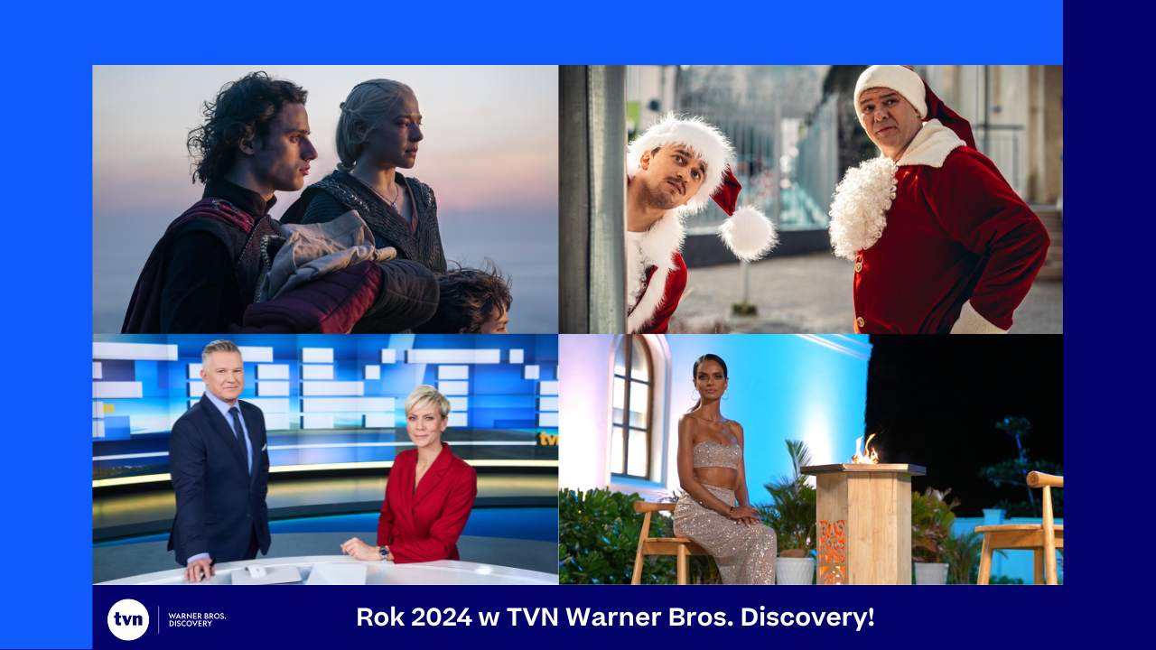 TVN Warner Bros. Discovery liderem rynku medialnego w 2024 roku