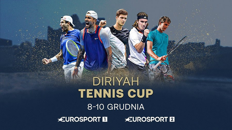 Tenisowy turniej gwiazd z udziałem Huberta Hurkacza od czwartku na antenach Eurosportu