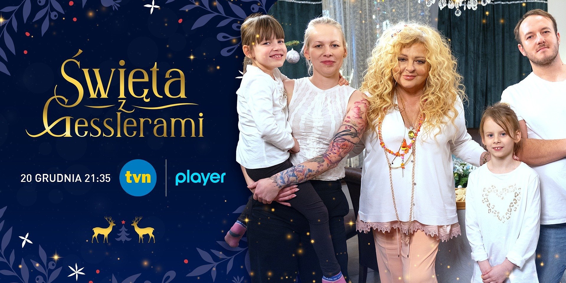 "Święta z Gesslerami" od dziś w TVN!
