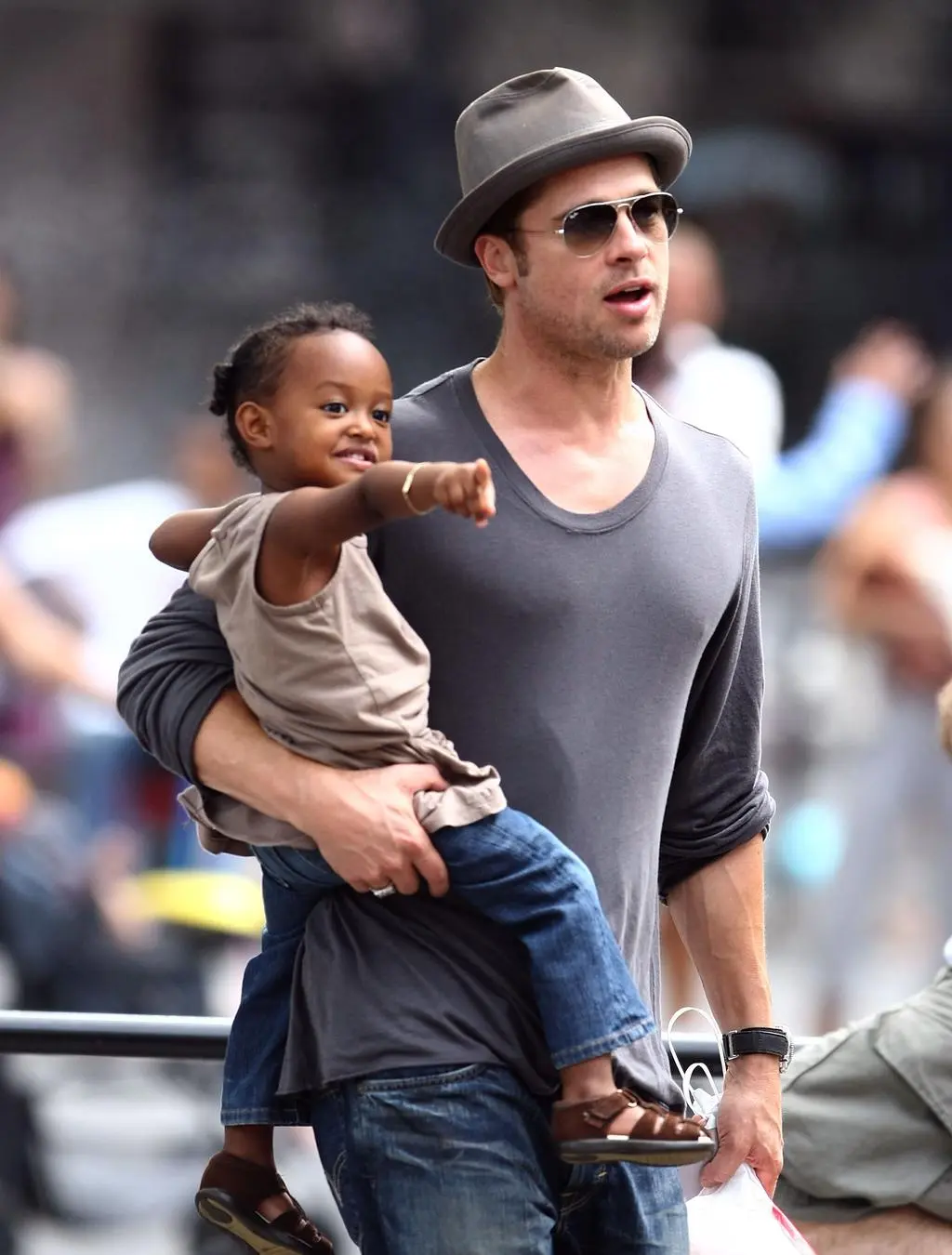 Brad Pitt i Zahara