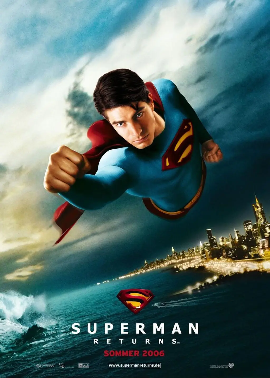 Plakat filmu "Superman: Powrót"