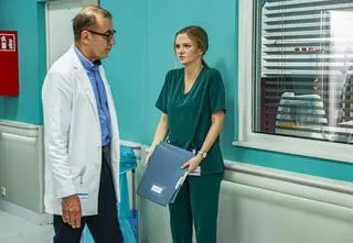 "Szpital św. Anny". Pacjent groził Kai. Lekarce grozi niebezpieczeństwo? 