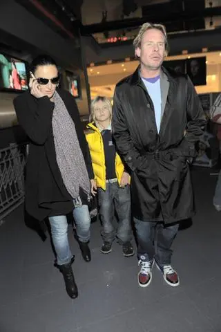 Kayah i Rinke Rooyens z synem Rochem