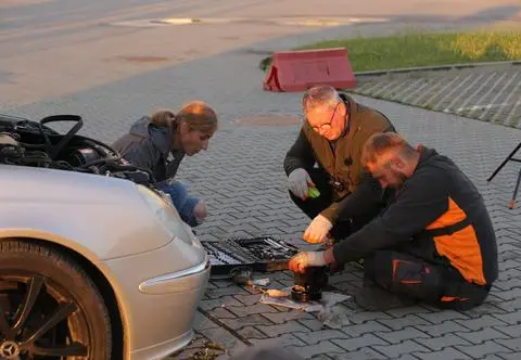 Mobilni mechanicy. Sprzęgło w DAF-ie, pompa w Mercedesie i turbina w BMW
