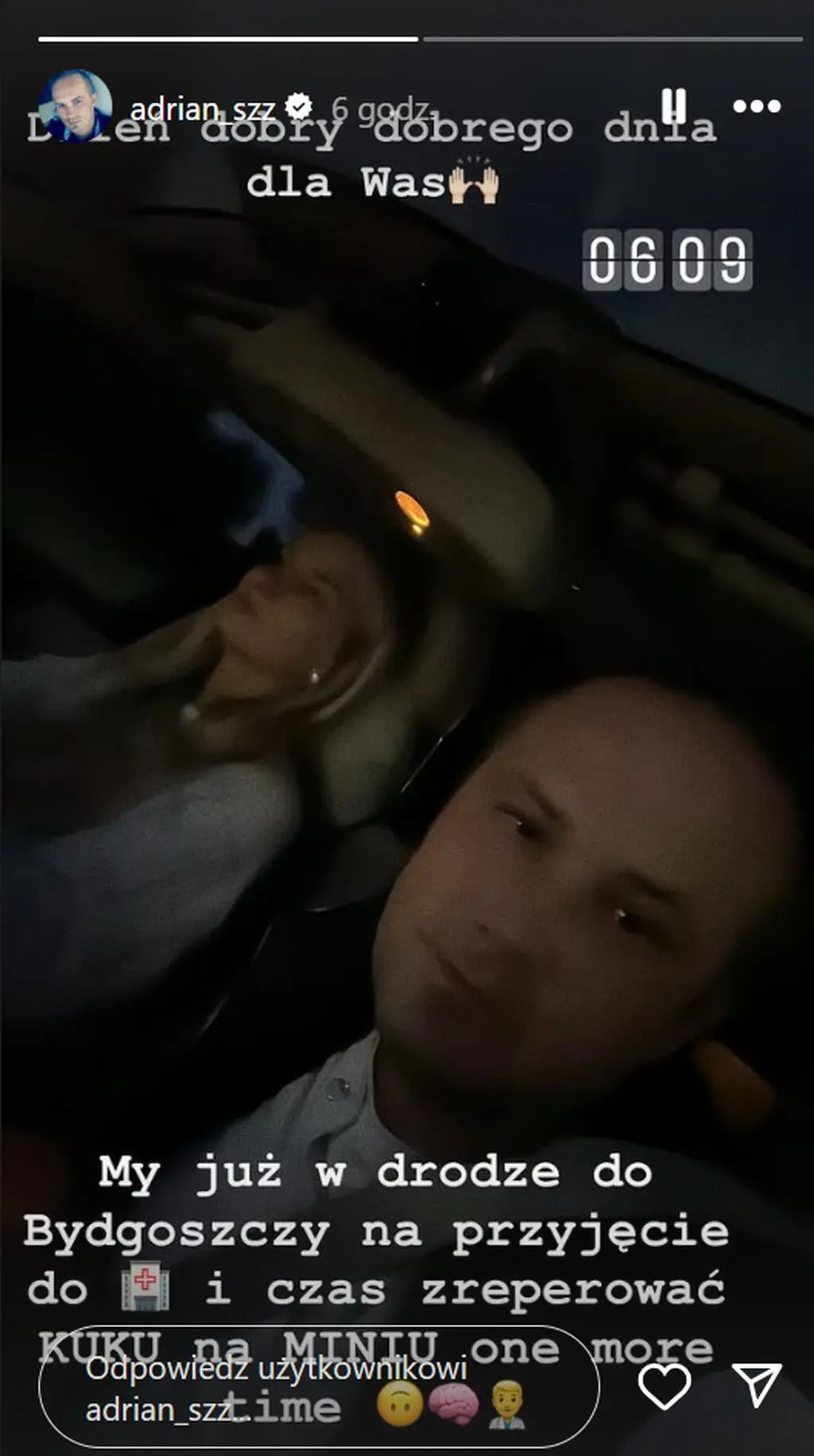 Adrian Szymaniak czeka na operację w Bydgoszczy