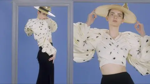Top Model: Ada Posiadała - wideo rzeźba