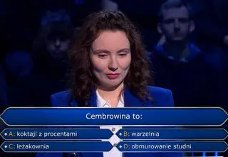 "Milionerzy". Marchewki z szafy, szynka na szynkwasie i cembrowina. Wszystkie pytania za gwarantowany 1000 zł 