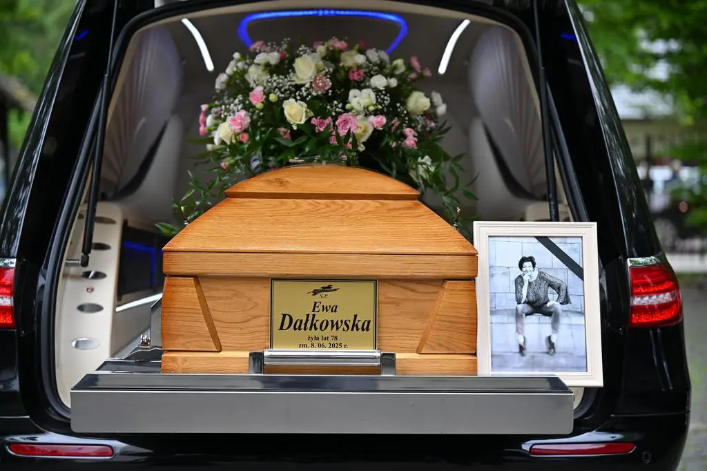 Pogrzeb Ewy Dałkowskiej