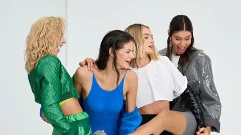 Gwiazdy i uczestnicy Top Model na planie czołówki