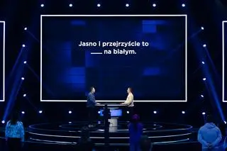 "The Floor", odc. 14. Jarosław i Piotr w kategorii "Kolory w zdaniach"