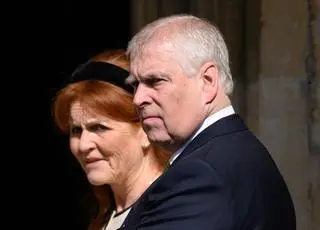 Sarah Ferguson i książę Andrzej