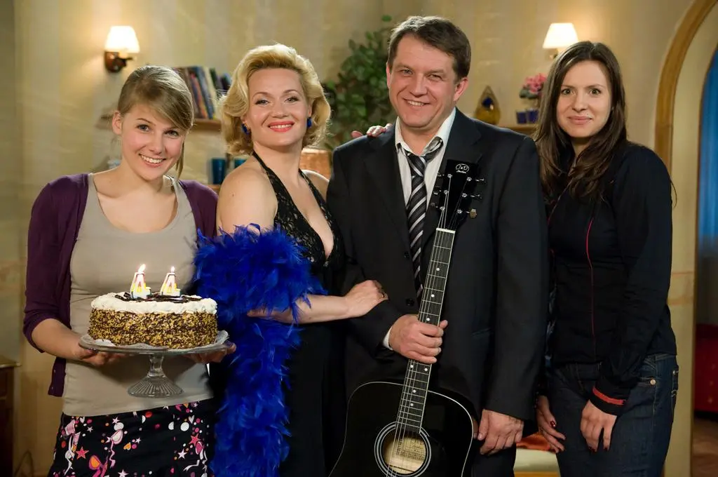  Zimińscy - Danuta, Marek, Małgosia, Ola