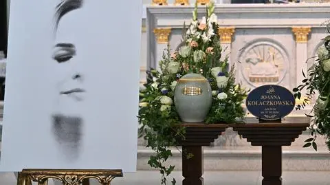 Wyjątkowe pożegnanie Joanny Kołaczkowskiej. Gest bliskich chwyta za serce