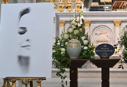 Wyjątkowe pożegnanie Joanny Kołaczkowskiej. Gest bliskich chwyta za serce