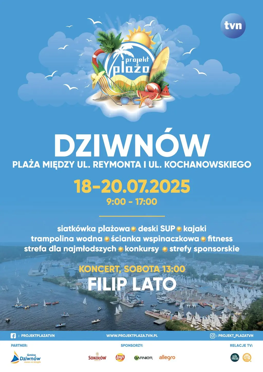 Projekt Plaża w Dziwnowie