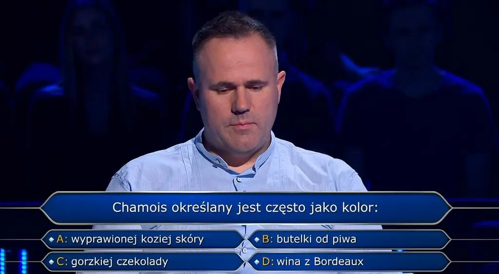 "Milionerzy", odc. 783. Jaki kolor ma chamois?