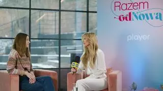 Joanna Krupa o roli przyjaciółki w programie "Razem odNowa"