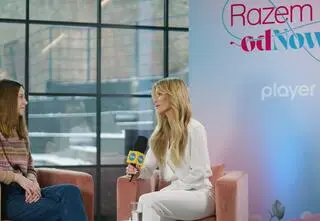 Joanna Krupa o roli przyjaciółki w programie "Razem odNowa"
