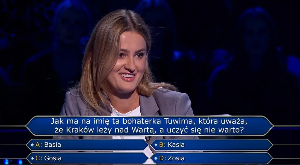 "Milionerzy", odc. 774. Pytanie o bohaterkę Tuwima