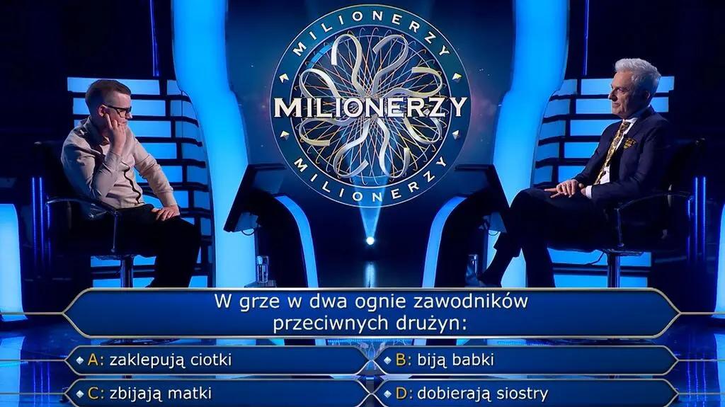 "Milionerzy", odc. 773. Pytanie o grę w dwa ognie
