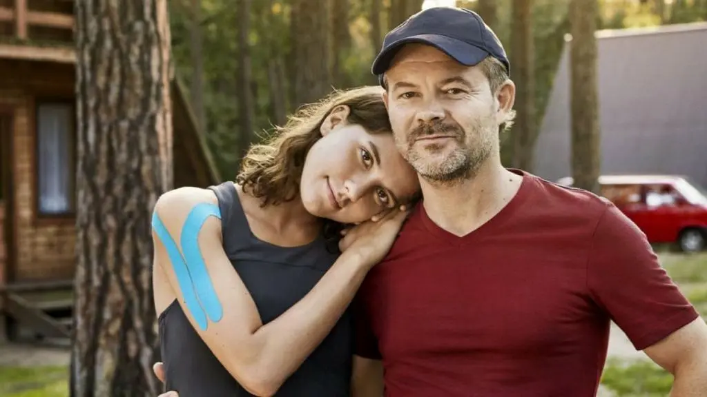 kadr z filmu Córka trenera