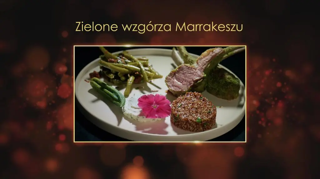 "Ugotowani 14". Zielone wzgórza Marrakeszu, czyli jagnięcina z komosą ryżową, fasolką szparagową i serkiem labneh Emilii z Kielc 