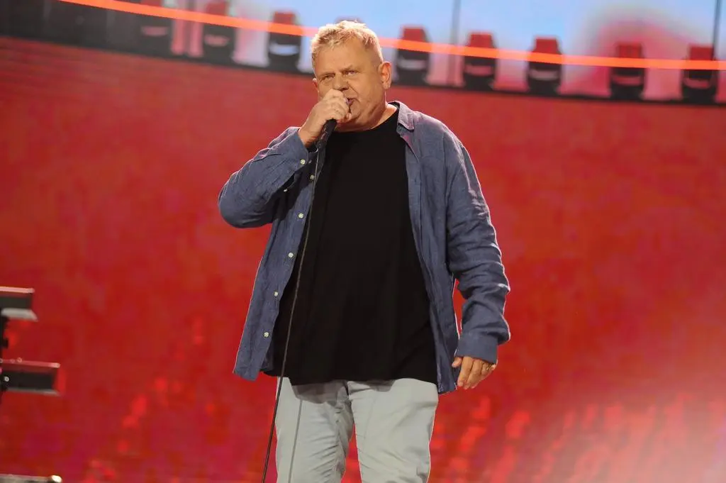 Kazik Staszewski z żoną Anną