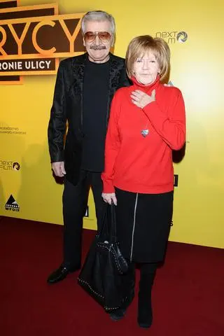 Maria Czubaszek i Wojciech Karolak