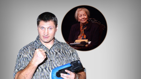 Andrzej Gołota i Wisława Szymborska