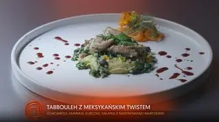 Soczyste Kawałki Kurczaka z Guacahummusem, Tabbouleh z Meksykańskim Twisttem i Marynowaną Sałatką z Marchewki