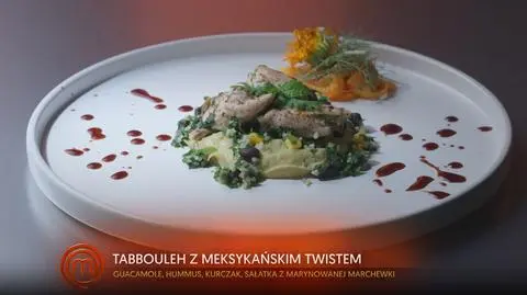 Melania Modzelewska: Soczyste Kawałki Kurczaka z Guacahummusem, Tabbouleh z Meksykańskim Twisttem i Marynowaną Sałatką z Marchewki