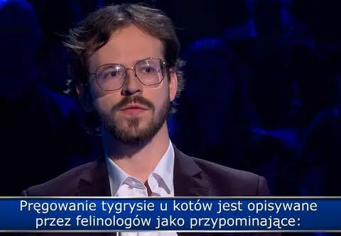 "Milionerzy". Pręgowanie tygrysie u kotów, mecz koszykówki. Wszystkie pytania i odpowiedzi z odcinka 764