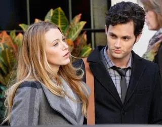 Blake Lively i Penn Badgley