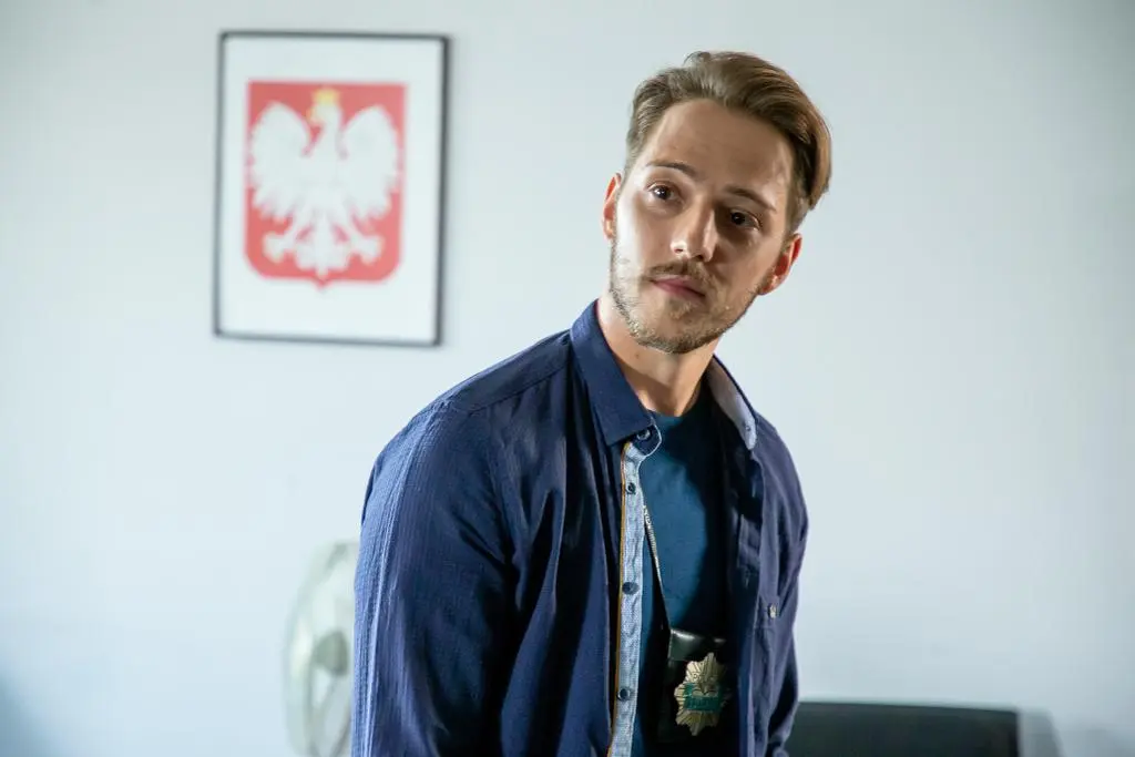 Marcin Dąbrowski w serialu "Zakochani po uszy"