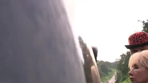 Spięcie przy łapaniu stopa