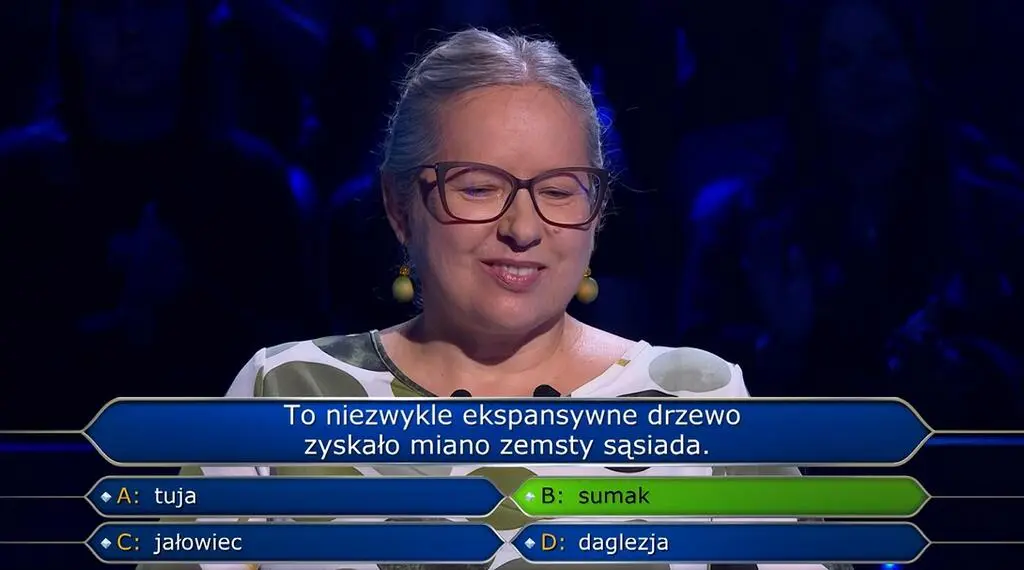"Milionerzy", odc. 784. Które drzewo zyskało miano zemsty sąsiada? 