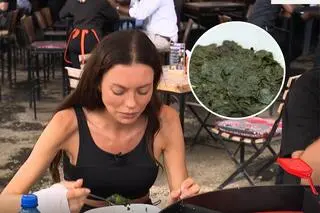 "Afryka Express". Edyta Zając miała problem ze zjedzeniem dania