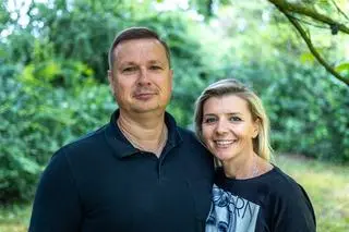 Asia i Piotr z House & Boat Odra 