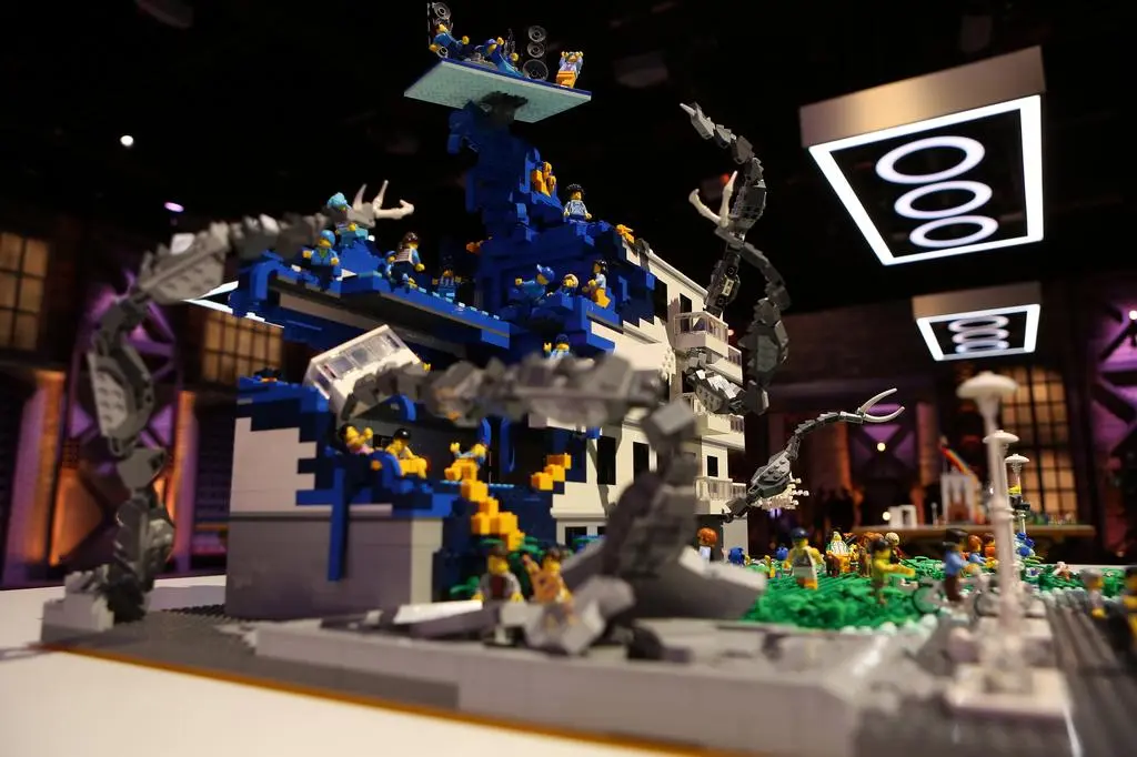 Lego Masters: odcinek 1, zadanie 1 - Jacek i Marcin