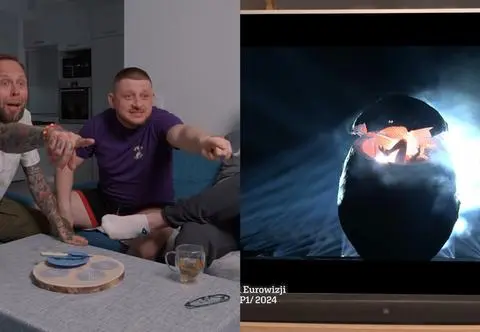 Występ zespołu z Finlandii podczas półfinału 68. Konkursu Piosenki Eurowizji zaskoczył ekipę "Gogglebox". "On nie ma majtek"!