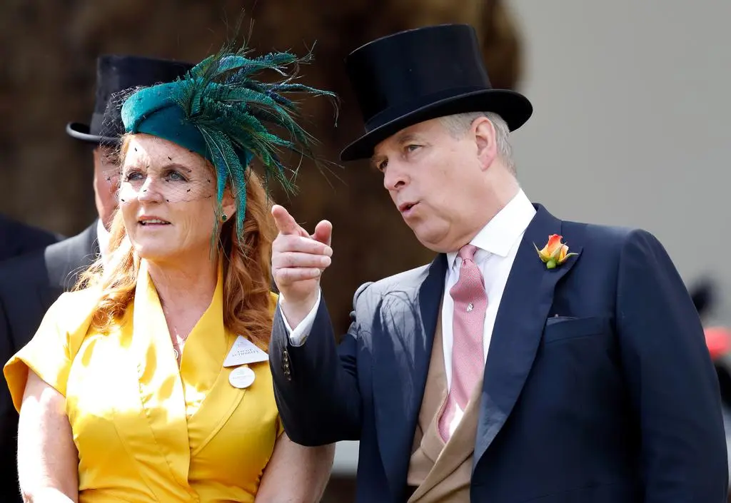 Sarah Ferguson i książę Andrzej