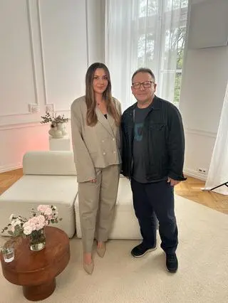 Aleksandra Czajkowska i Zbigniew Zamachowski