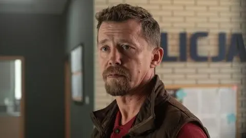 Bartosz Obuchowicz jako Ludwik Grudzień w serialu "Młode gliny"