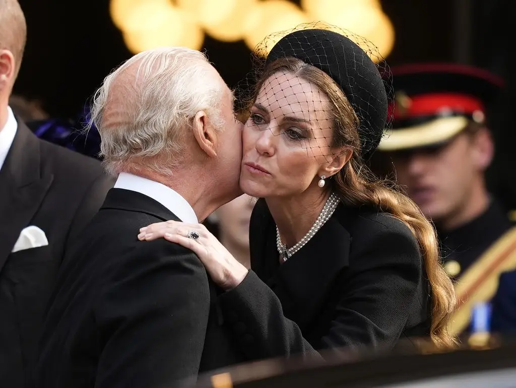 Księżna Kate i król Karol III