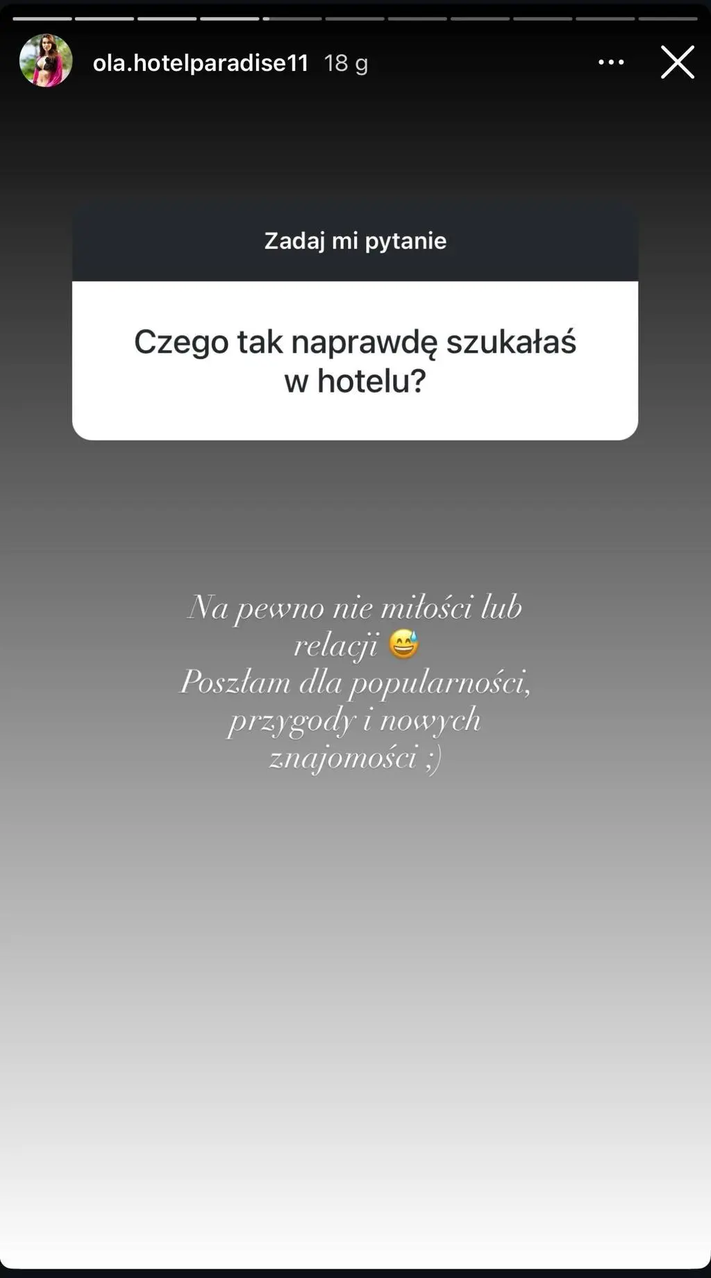 Ola Basiak wyzała, po co przyszła do "Hotelu Paradise 11"