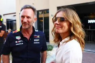 Geri Halliwell i Christian Horner