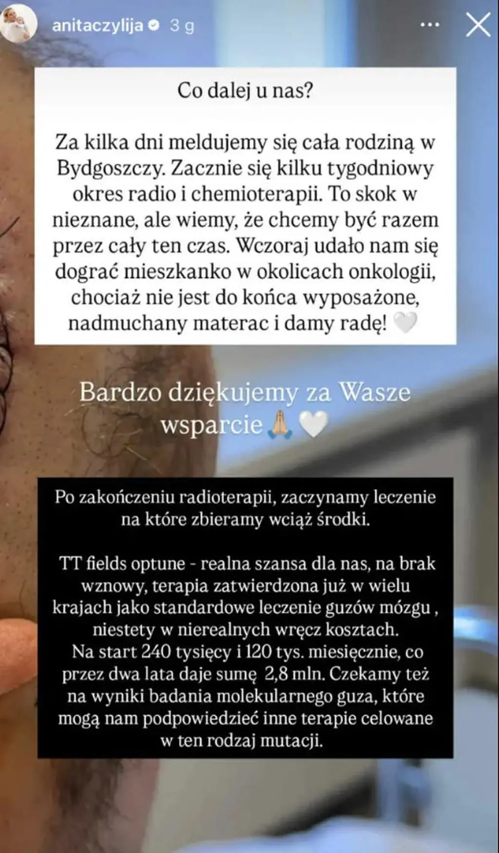 Anita ze "ŚOPW" zabrała głos ws. leczenia męża
