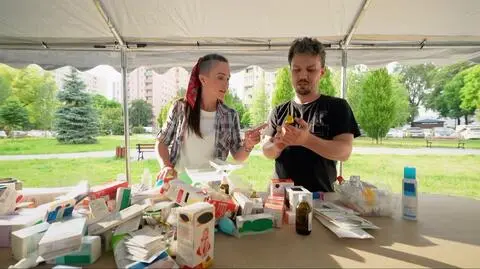 "Pogromcy chaosu". Agnieszka ostrzegła Patryka przed konsekwencjami. Ogromna ilość przeterminowanych leków w apteczce domowej