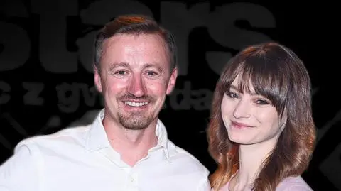 Adam Małysz z córką Karoliną